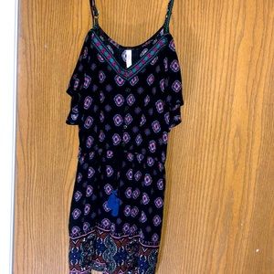 Xhilaration size S black romper